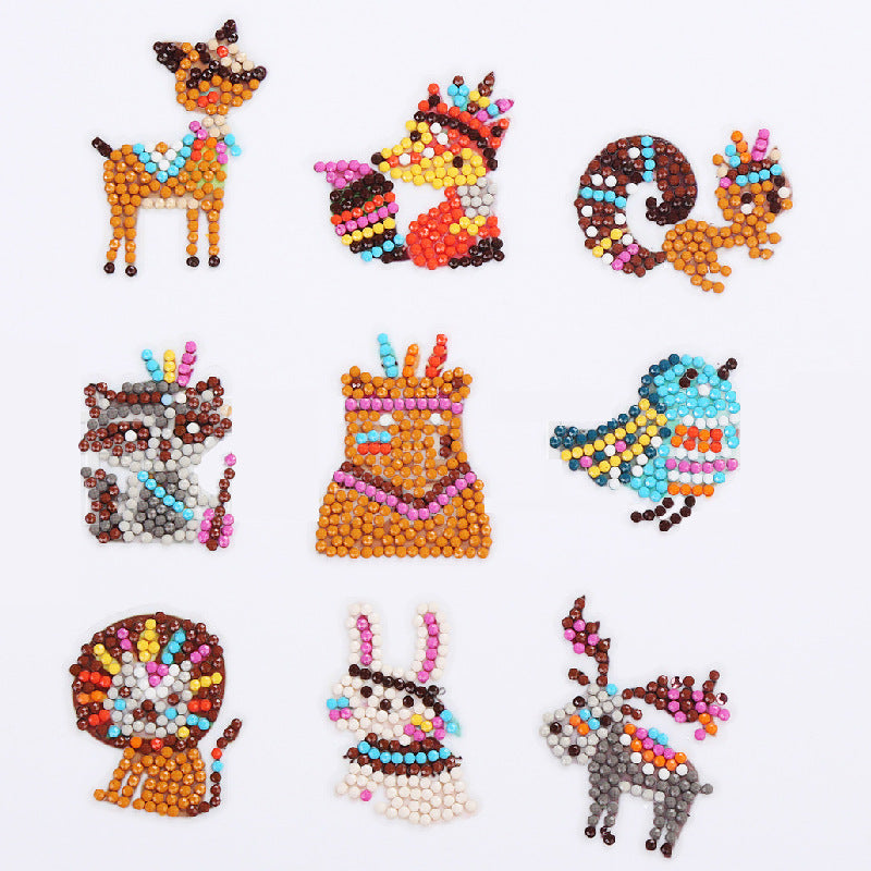 Wholesale 10PCS Children's Resin Diamond Painting